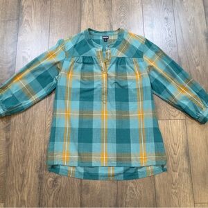 Woman’s Patagonia Settlers Plaid Top